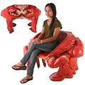 Design Toscano Giant Red King Crab Sculptural Chair NE590079